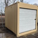 10ft shipping container with roll up door