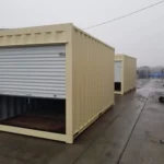 16ft storage container with roll up door